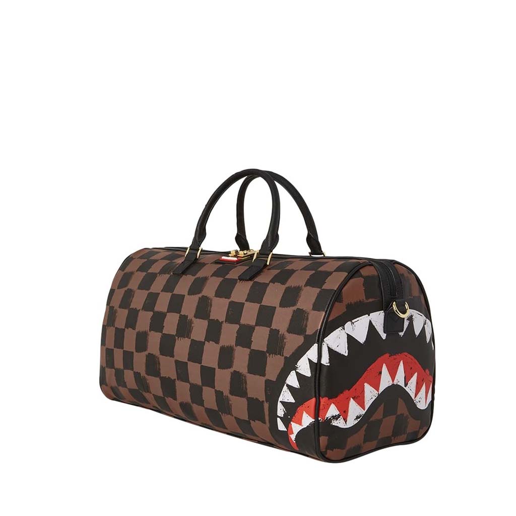 Sprayground Sharks In Paris Painted Duffle